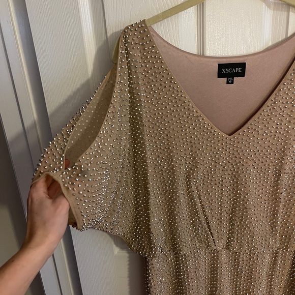 XSCAPE Rhinestone Dress - Picture 3 of 6